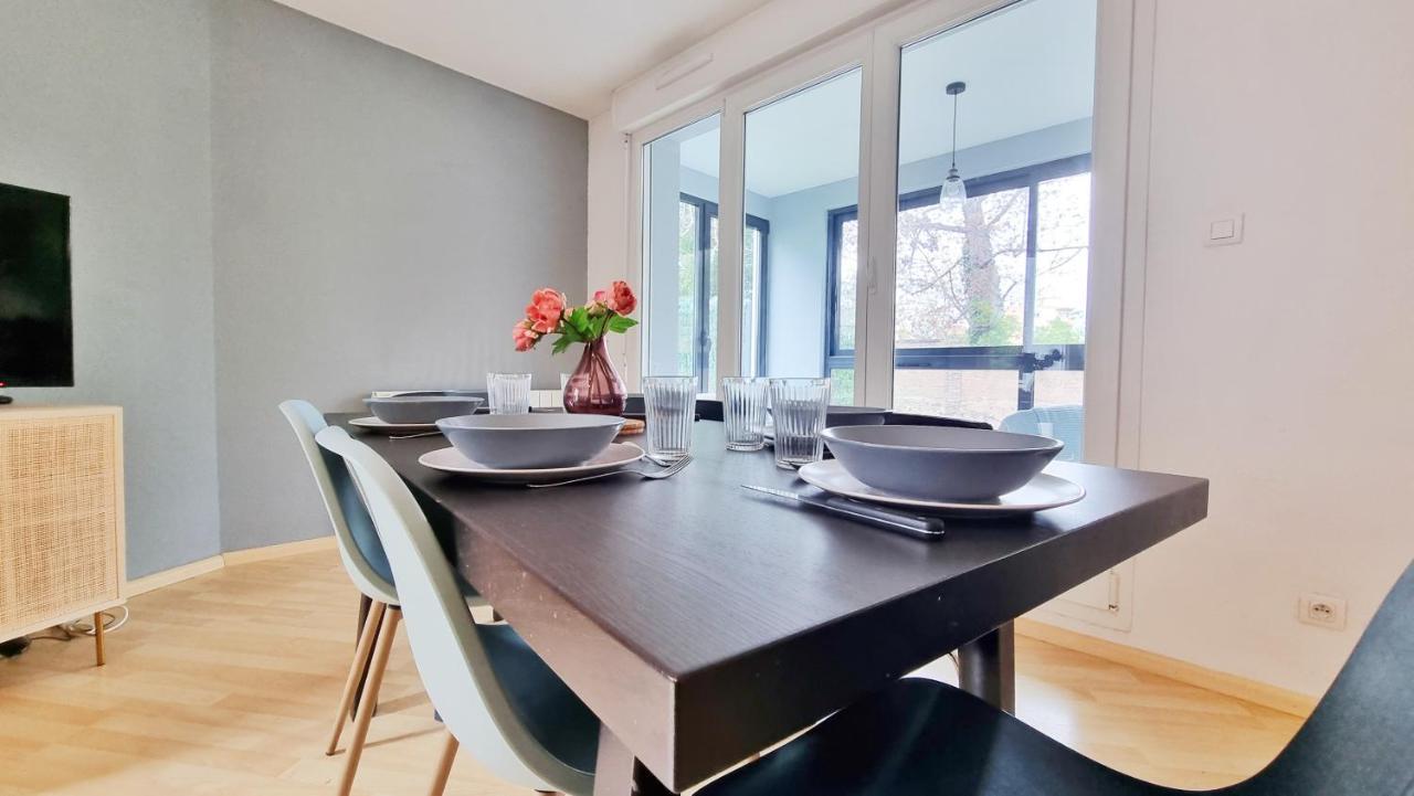 Chez Margot & Fawaz - Parking - 3 Chambres - Jardin - Relax Bnb Colmar Exteriör bild