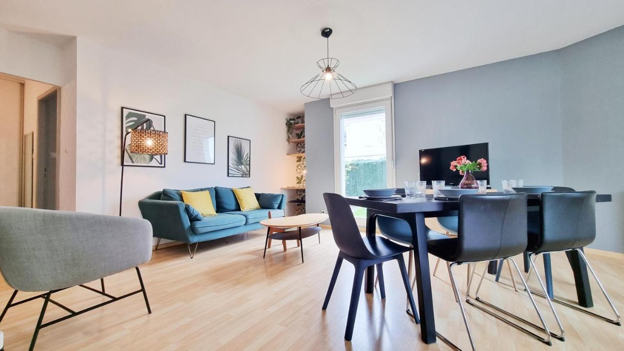 Chez Margot & Fawaz - Parking - 3 Chambres - Jardin - Relax Bnb Colmar Exteriör bild