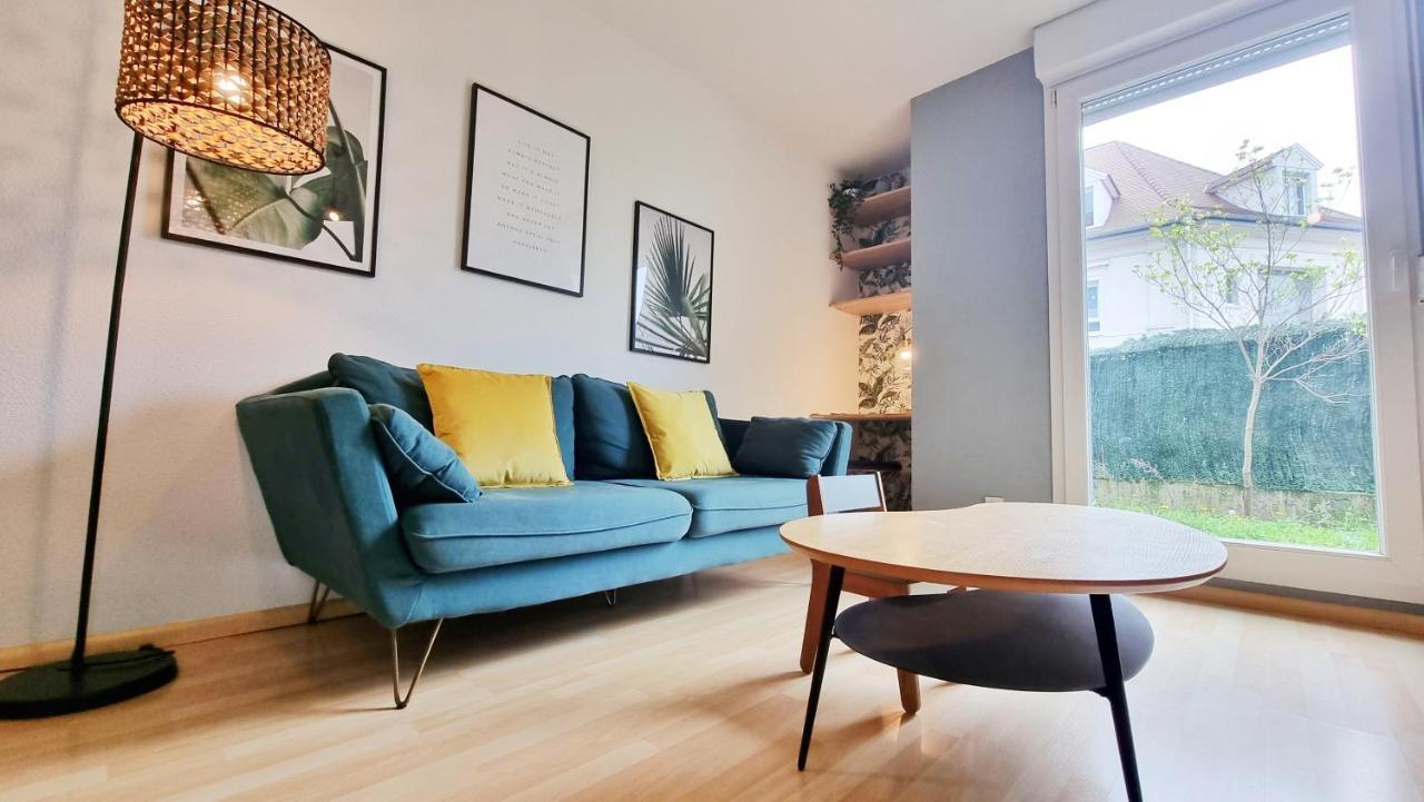 Chez Margot & Fawaz - Parking - 3 Chambres - Jardin - Relax Bnb Colmar Exteriör bild